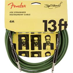 Foto van Fender strummer pro 13's drab green signature instrumentkabel 4 meter