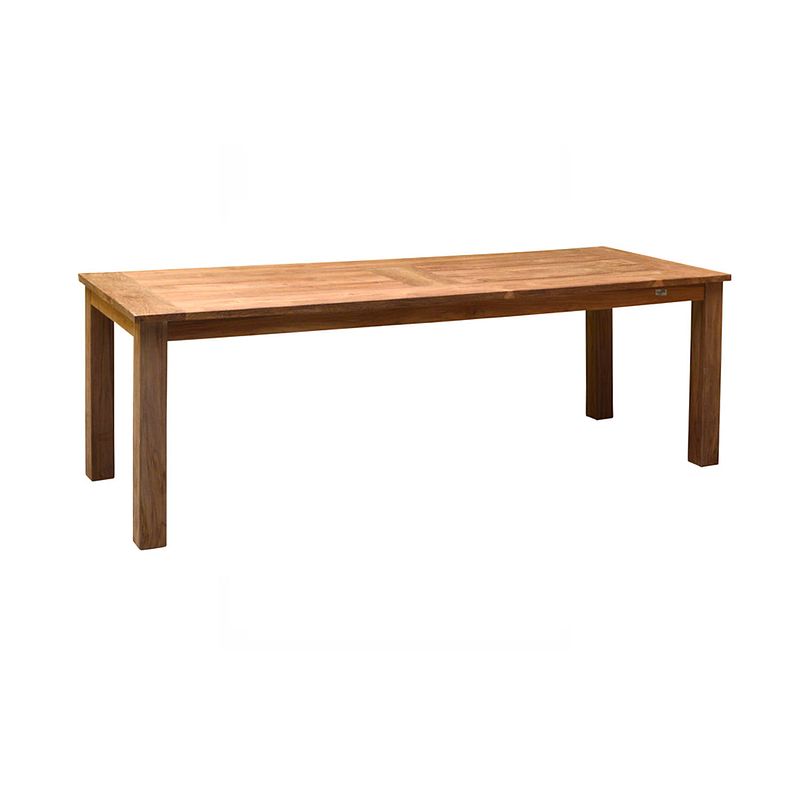 Foto van Livingfurn - tuintafel table evoy - 100x260x78 - teakhout