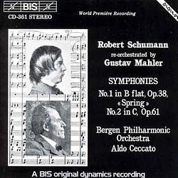 Foto van Schumann: symphonies no.1 & no.2 (re-orchestrated by gustav mahler) - cd (7318590003619)