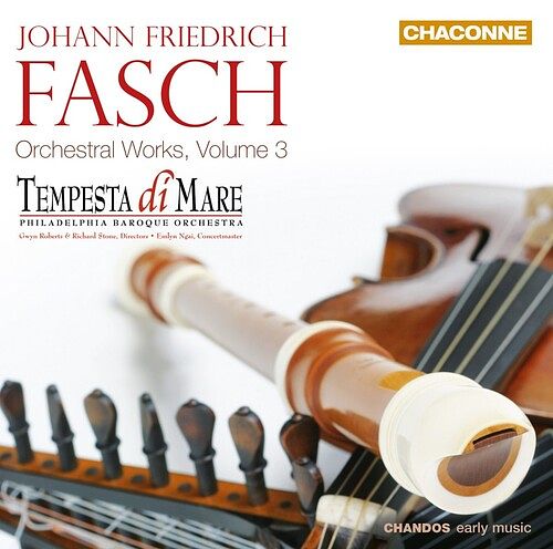 Foto van Fasch: orchestral works, volume 3 - cd (0095115079126)