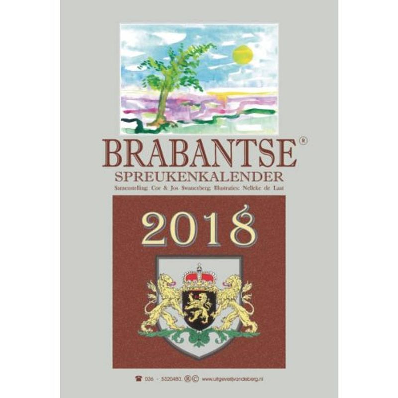 Foto van Brabantse spreukenkalender 2018