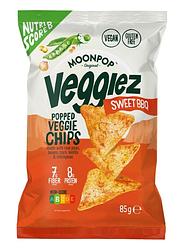 Foto van Moonpop veggiez sweet bbq chips