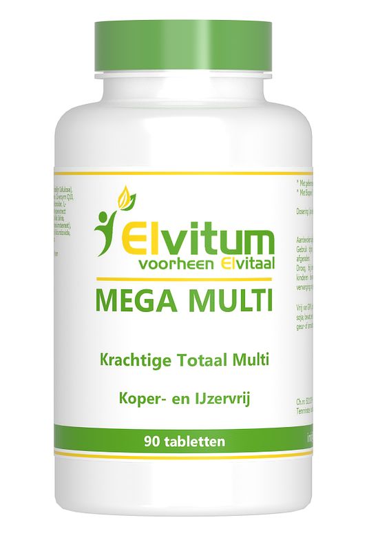 Foto van Elvitum mega multi tabletten