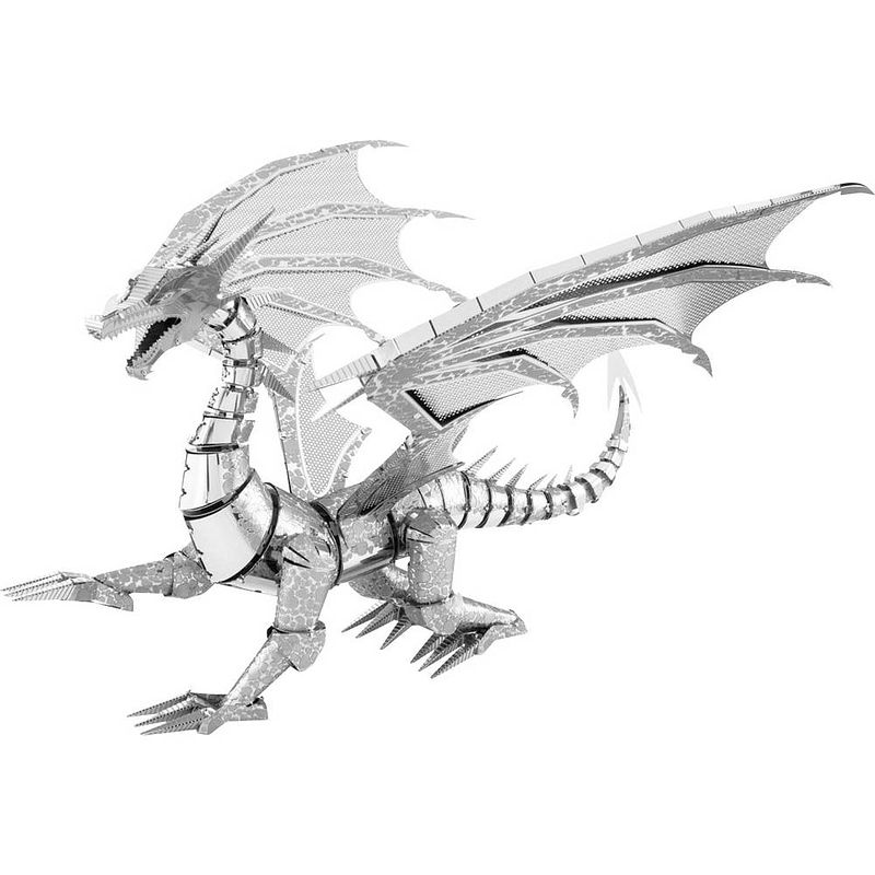 Foto van Metal earth bouwpakket silver dragon