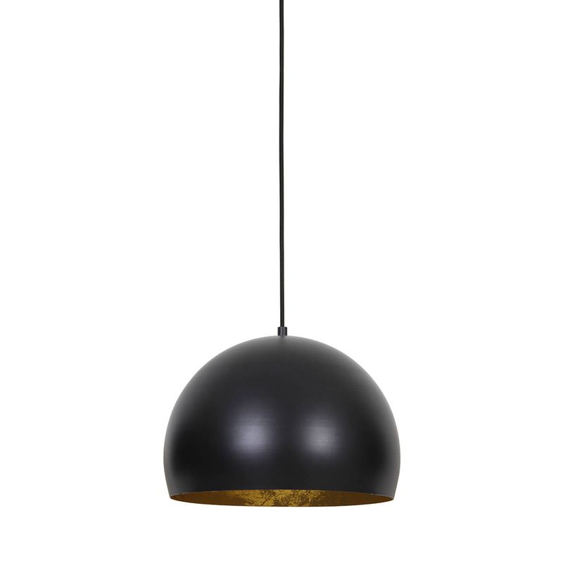 Foto van Light & living - hanglamp jaicey - 33x33x25 - zwart