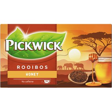 Foto van Pickwick honing rooibos thee 20 stuks bij jumbo