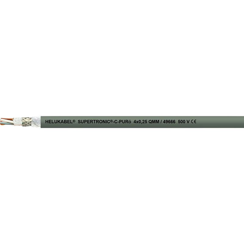 Foto van Helukabel 49677 geleiderkettingkabel s-tronic-c-purö 4 x 0.34 mm² grijs 100 m