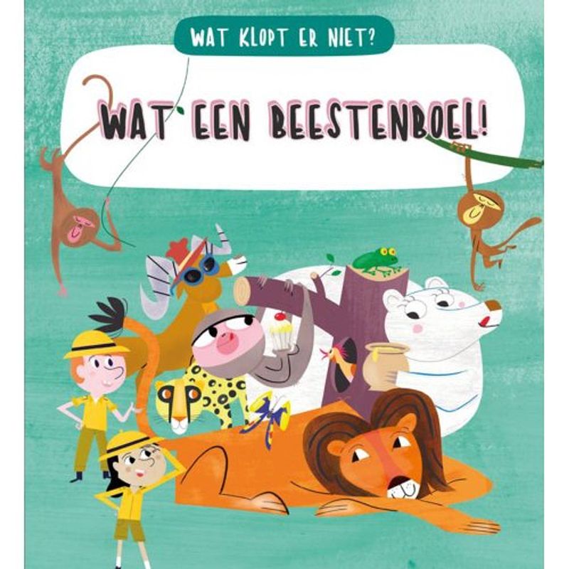 Foto van Wat een beestenboel! - wat klopt er niet?