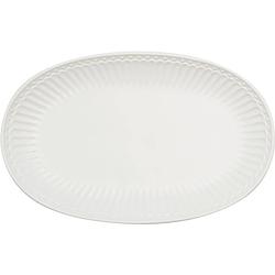 Foto van Greengate biscuit bord (serveerbord) alice white (23.5 x 14.5 cm)