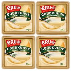 Foto van Eru goudkuipje naturel 4 x 200g bij jumbo