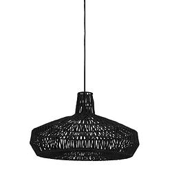 Foto van Light & living - hanglamp masey - 59x59x35 - zwart