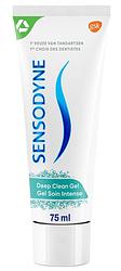 Foto van Sensodyne deep clean gel tandpasta voor gevoelige tanden 75ml bij jumbo