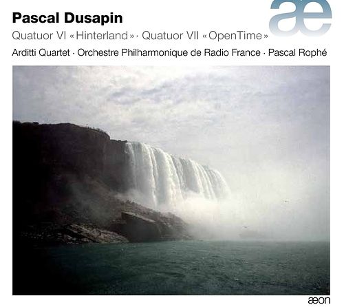 Foto van Dusapin: quatuor vi (hinterland) & quatuor vii (opentime) - cd (3760058360378)