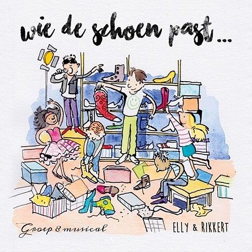 Foto van Wie de schoen past - kindermusical - cd (8717154150216)