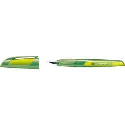 Foto van Ergonomische schoolpen stabilo easybuddy, penpunt m, lime/groen