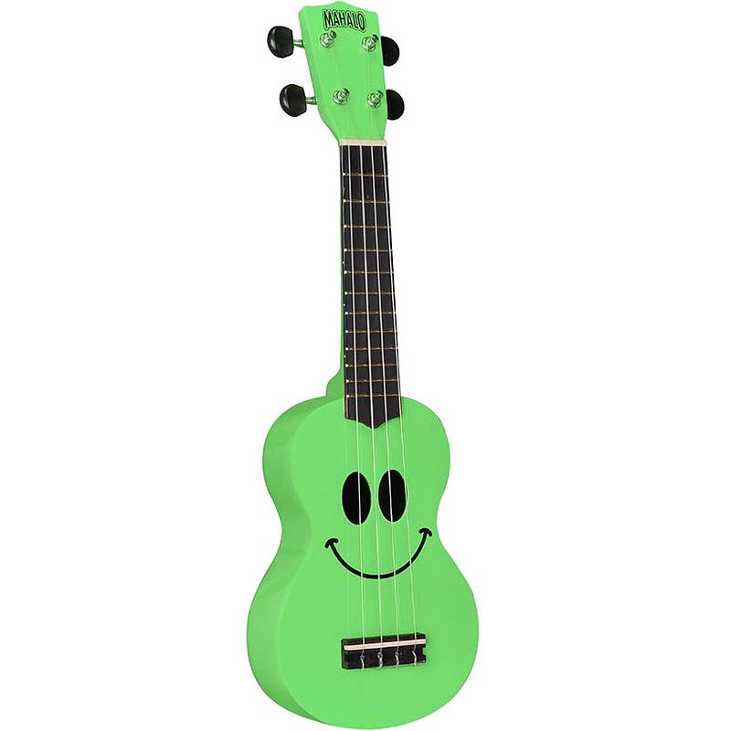 Foto van Mahalo usmile/gn smiley sopraan-ukelele groen