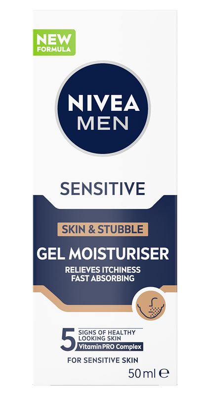 Foto van Nivea men skin & stubble moisturizer gezichtsgel