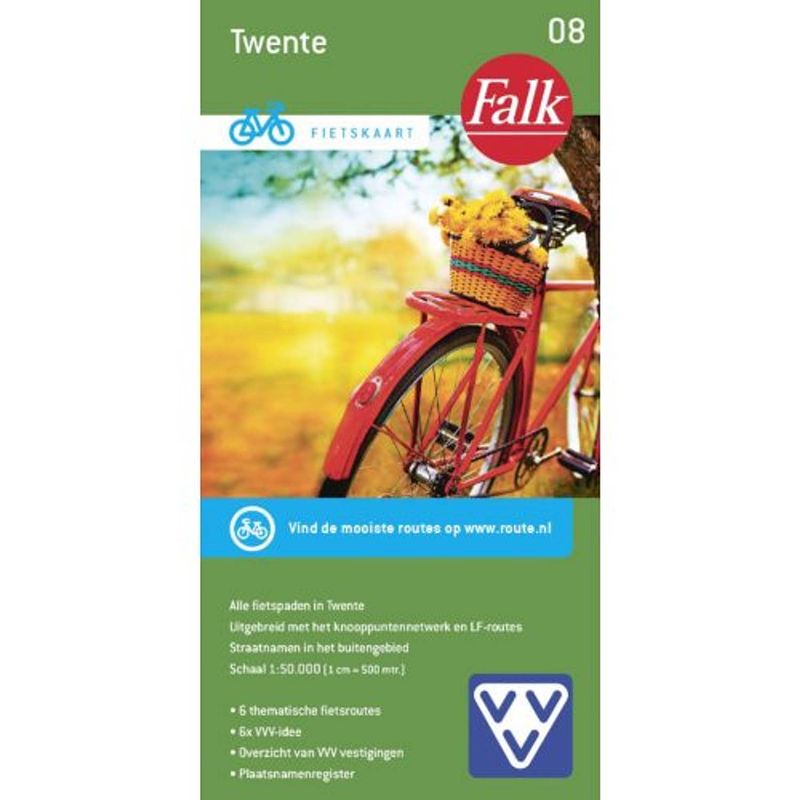 Foto van Falk vvv fietskaart 08 twente