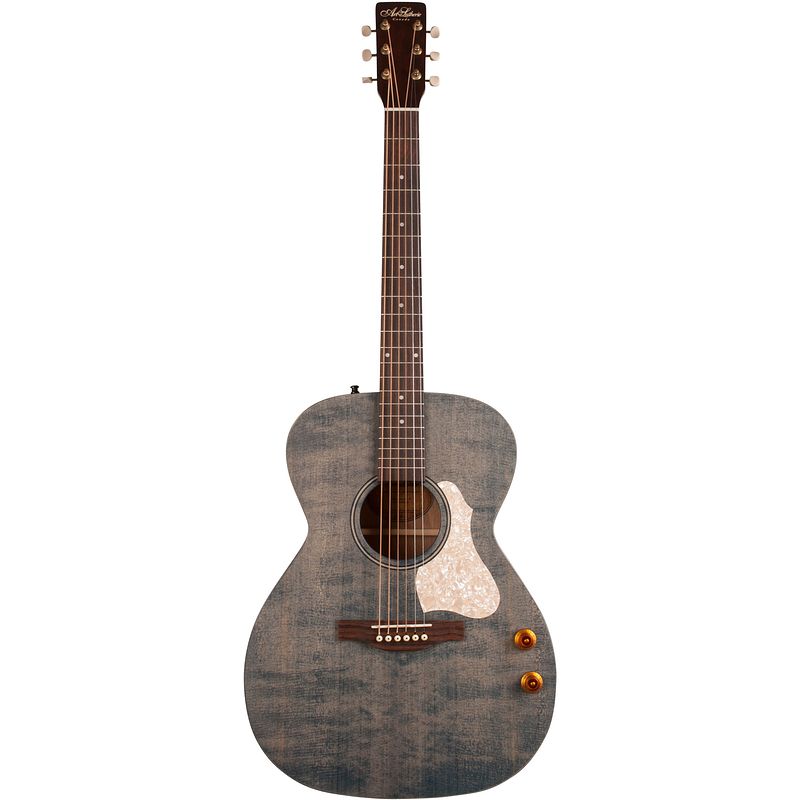 Foto van Art & lutherie legacy denim blue q-discrete western gitaar