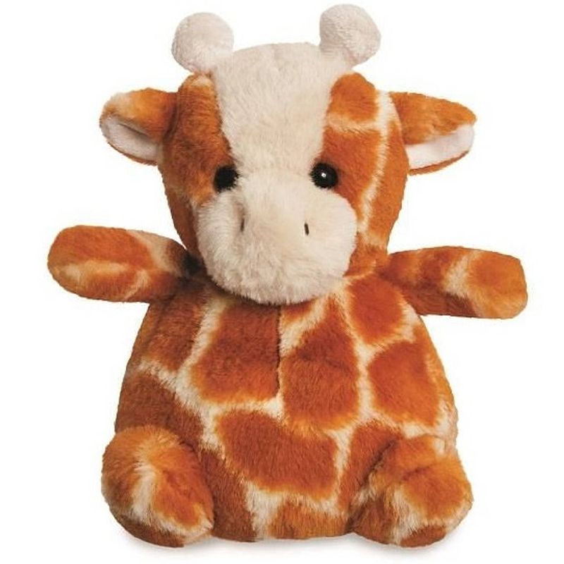 Foto van Aurora knuffel cuddle pals giraffe 18 cm pluche bruin