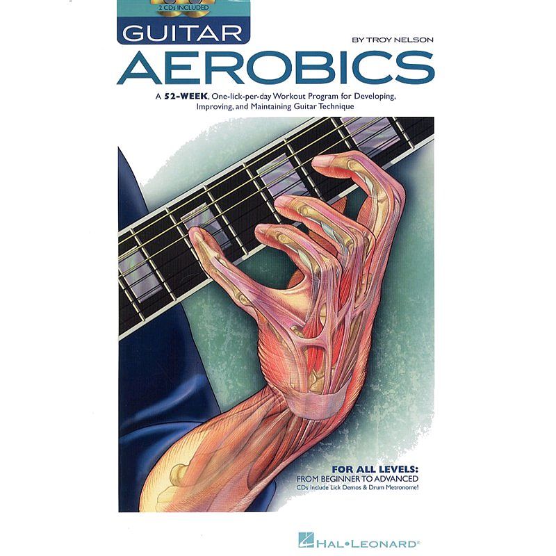 Foto van Hal leonard - troy nelson - guitar aerobics