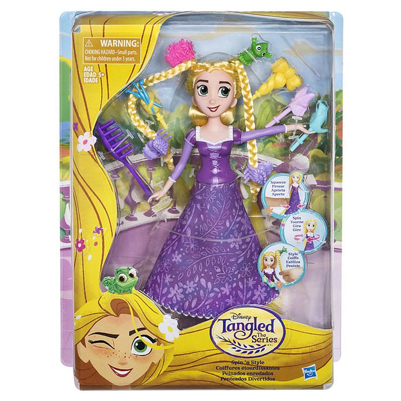 Foto van Disney princess rapunzel spin en stijl pop