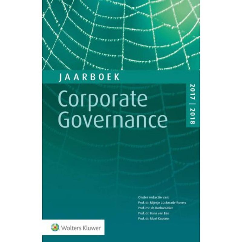 Foto van Jaarboek corporate governance 2017-2018