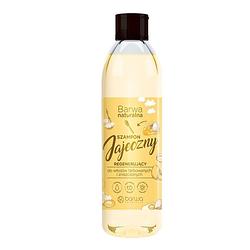 Foto van Natural egg regenerative shampoo voor gekleurd en beschadigd haar 300ml