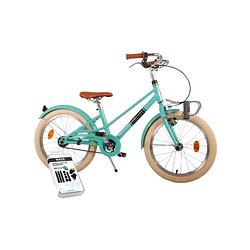 Foto van Volare kinderfiets melody - 18 inch - turquoise - inclusief ways bandenplakset