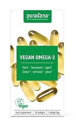 Foto van Purasana vegan omega-3 algenolie softgels