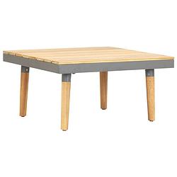 Foto van Vidaxl tuintafel 60x60x31,5 cm massief acaciahout