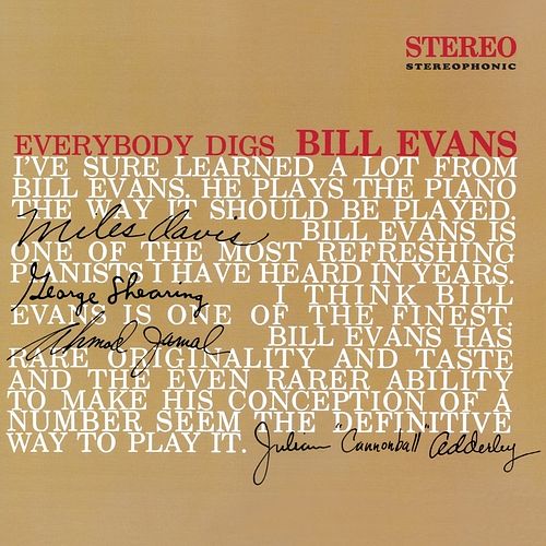 Foto van Everybody digs bill evans - lp (8436559465373)