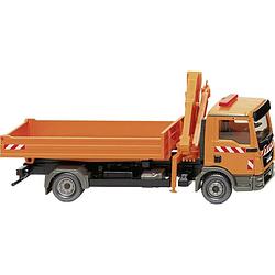 Foto van Wiking 067505 h0 vrachtwagen man vrachtwagen met laadbak en laadkraan