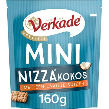 Foto van Verkade mini nizza kokos 160 g e bij jumbo