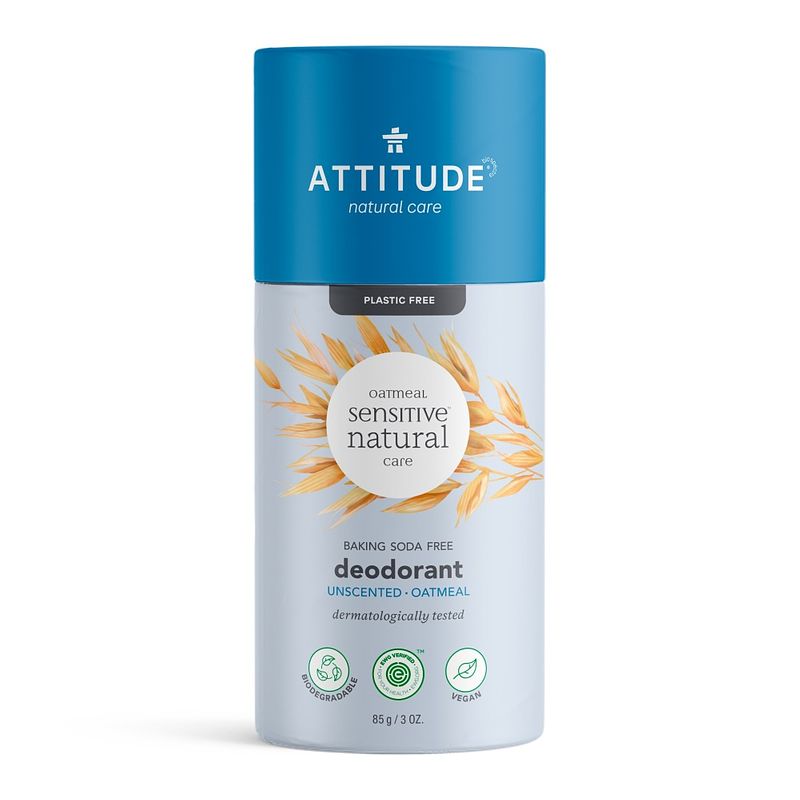 Foto van Attitude baksoda vrije deodorant - parfum vrij