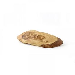 Foto van Bowls and dishes pure olive wood tapasplank - olijfhout - 25-30 cm