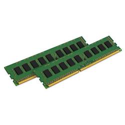 Foto van Kingston valueram werkgeheugenset voor pc ddr3l 8 gb 2 x 4 gb non-ecc 1600 mhz 240-pins dimm cl11 kvr16ln11k2/8