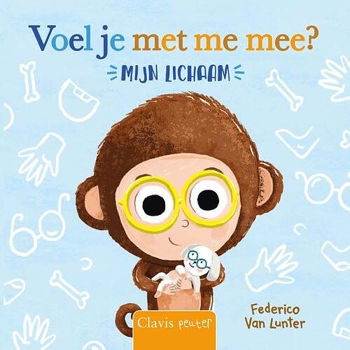 Foto van Voel je met me mee? mijn lichaam - federico van lunter - kartonboekje;kartonboekje (9789044848489)