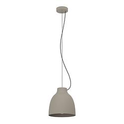 Foto van Eglo camasca hanglamp - e27 - ø 28 cm - taupe