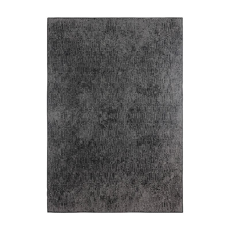 Foto van Buitenkleed dahl zwart - dubbelzijdig - eva interior-160 x 230 cm - (m)