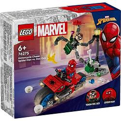 Foto van 76275 lego super heroes marvel motorachtervolging: spider-man