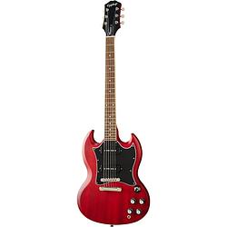 Foto van Epiphone sg classic worn p-90 cherry elektrische gitaar