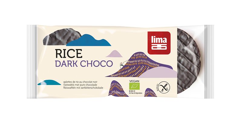 Foto van Lima pure choco rijstwafels