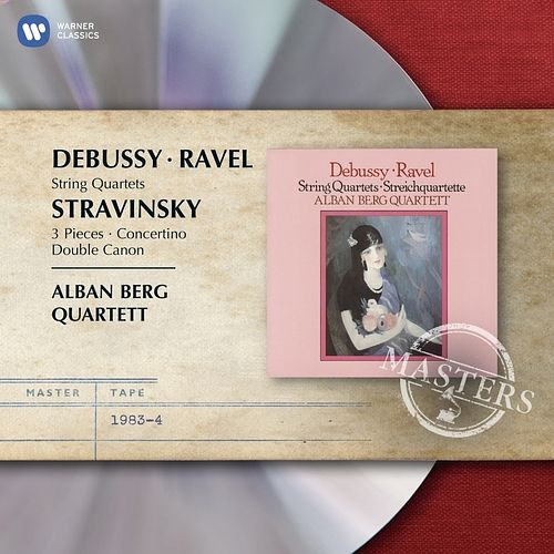 Foto van Ravel & debussy string quarte - cd (5099908520227)