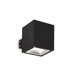 Foto van Ideal lux - snif square - wandlamp - aluminium - g9 - zwart