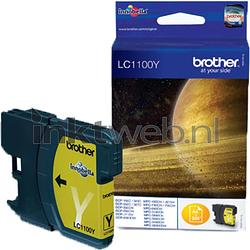 Foto van Brother lc-1100y geel cartridge