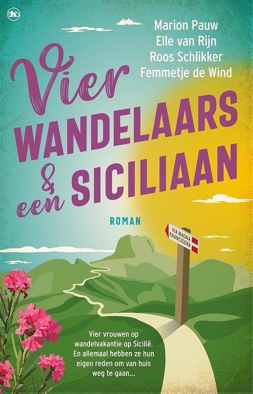 Foto van Vier wandelaars en een siciliaan - marion pauw, elle van rijn, roos schlikker, femmetje de wind - ebook