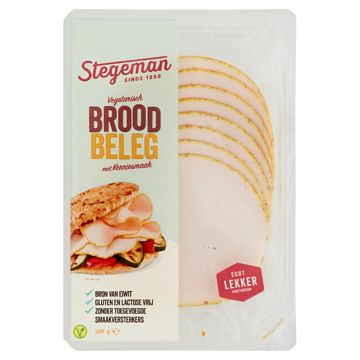 Foto van 25% korting | stegeman vegetarisch broodbeleg met kerriesmaak 100g aanbieding bij jumbo