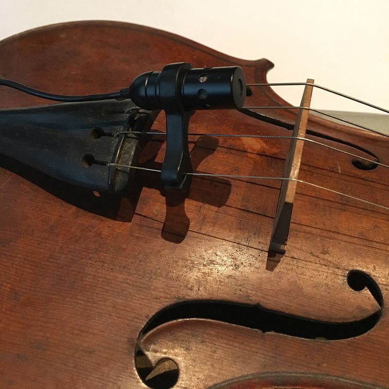 Foto van Prodipe vl21-c microfoon voor viool en altviool