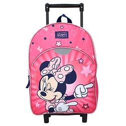 Foto van Disney trolleyrugzak minnie mouse junior 9,1 liter polyester roze